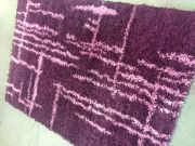  Gkkusagi Spped Buda Shaggy 40x70 08708A/GAP12/D_PINK/PURPLE/LILA