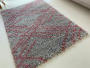  40x70 cm, Spped Buda Shaggy 05040A/GAE21/PINK/GREY sznyeg