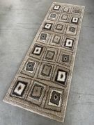   80x150 cm, Fut-6763A Brown/D.Brown sznyeg